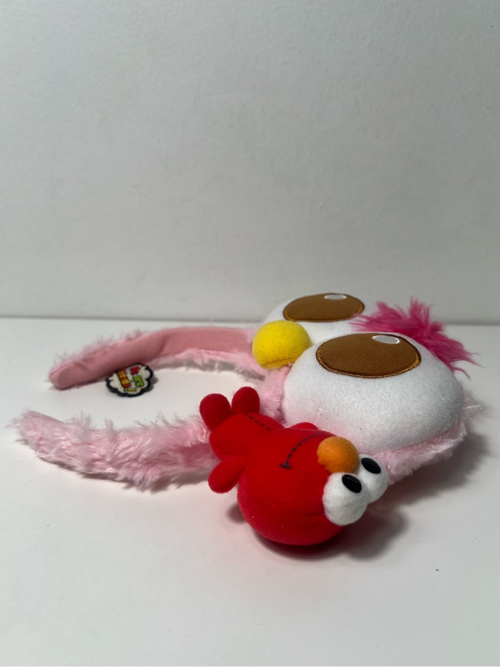 Universal Studios Japan Usj Sesame Street Moppy Elmo Fluffy Plush Ears Headband View 6